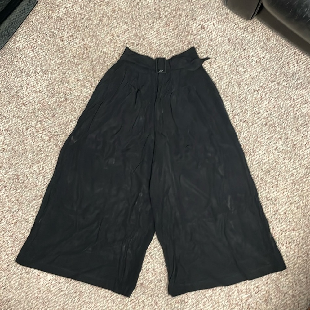 Vintage 90s cropped wide leg pant